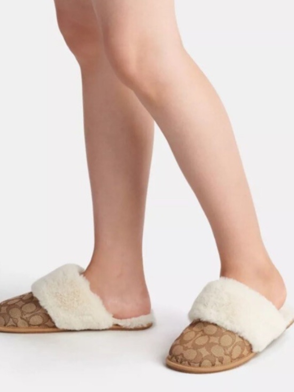 Coach Zena Slippers Sz 8 Excellent Condition - Picture 2 of 8